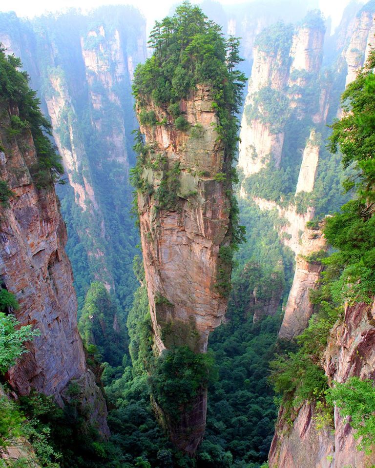 Montañas Tianzi-china
